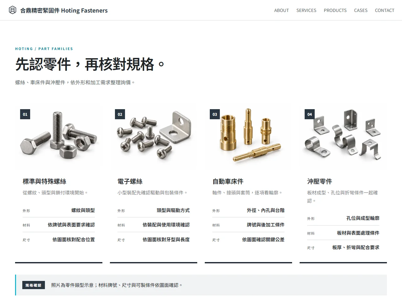 合鼎精密緊固件｜品牌官網
